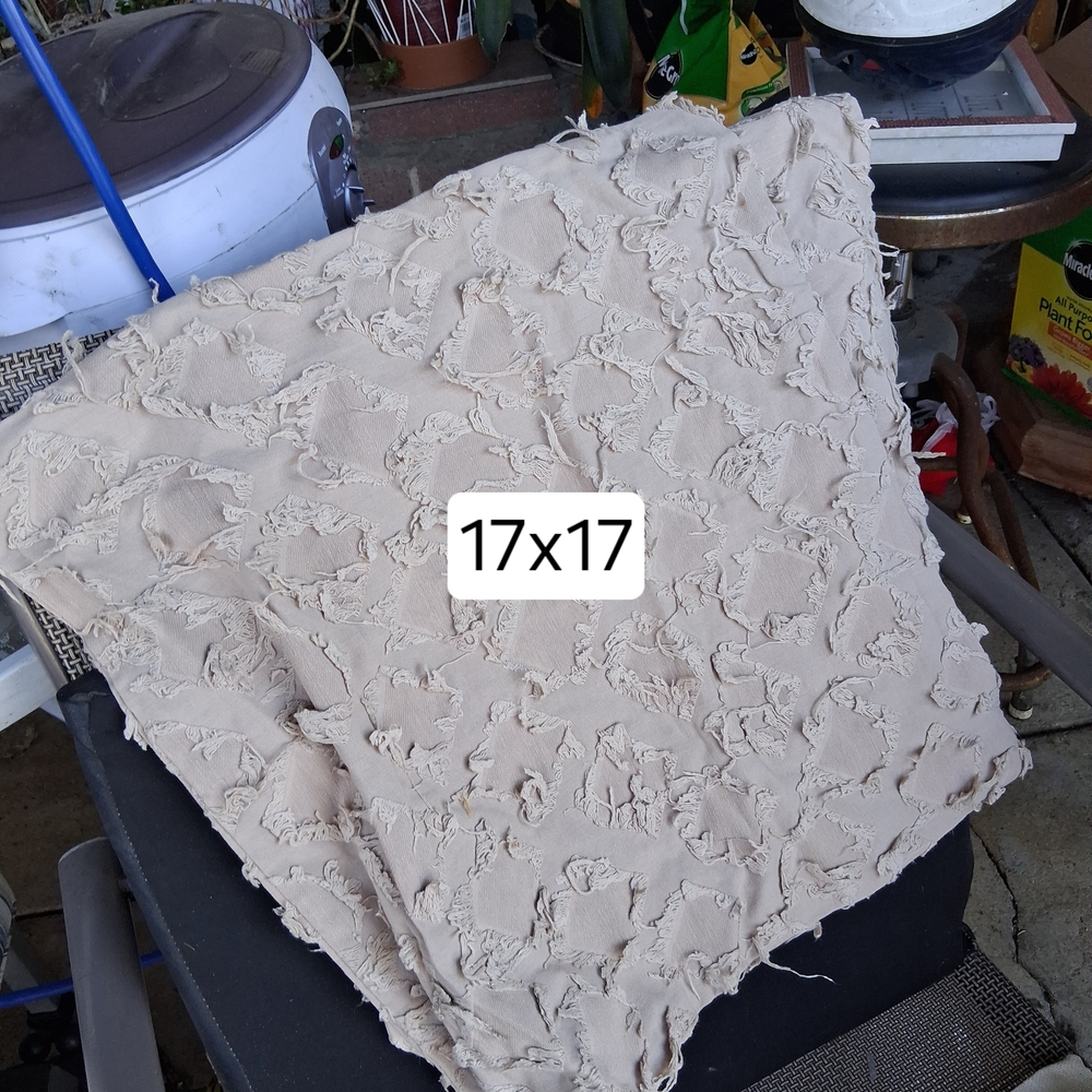 Textured Cream Pillow